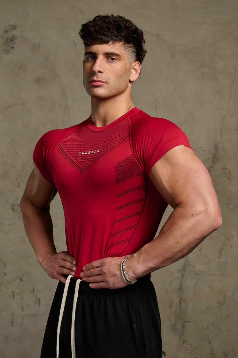 YoungLa Superhero Compression - Manga Corta
