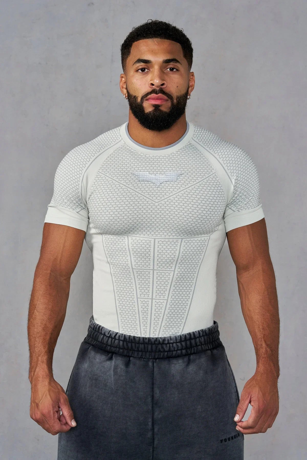 YoungLa Batman Compression - Manga Corta