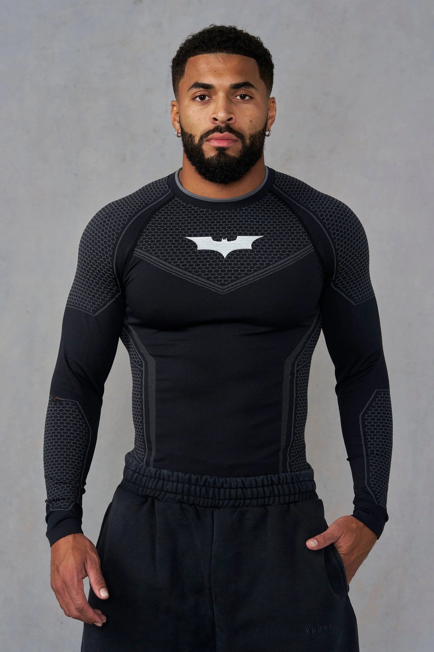 YoungLa Batman Compression - Manga Larga