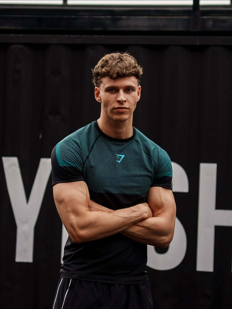 GymShark Onyx 5.0 Manga Corta