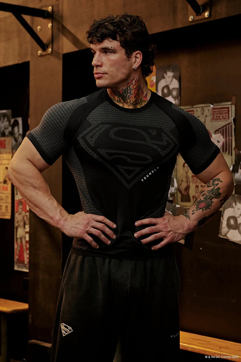 YoungLa Superman Compression - Manga Corta