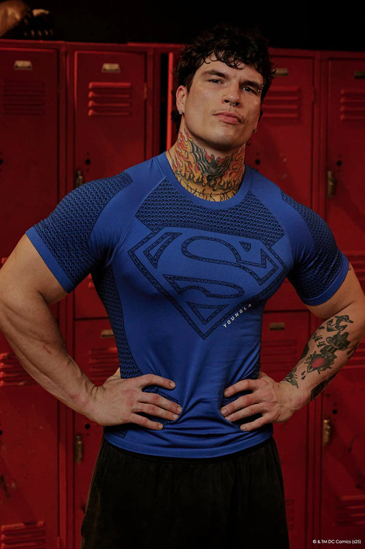 YoungLa Superman Compression - Manga Corta