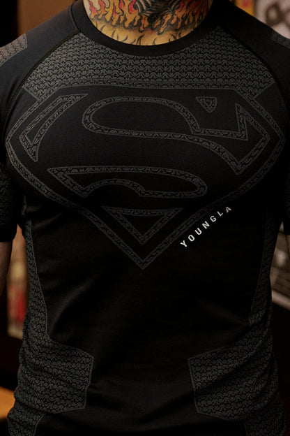 YoungLa Superman Compression - Manga Corta