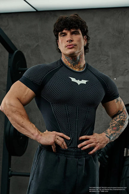 YoungLa Batman Compression - Manga Corta