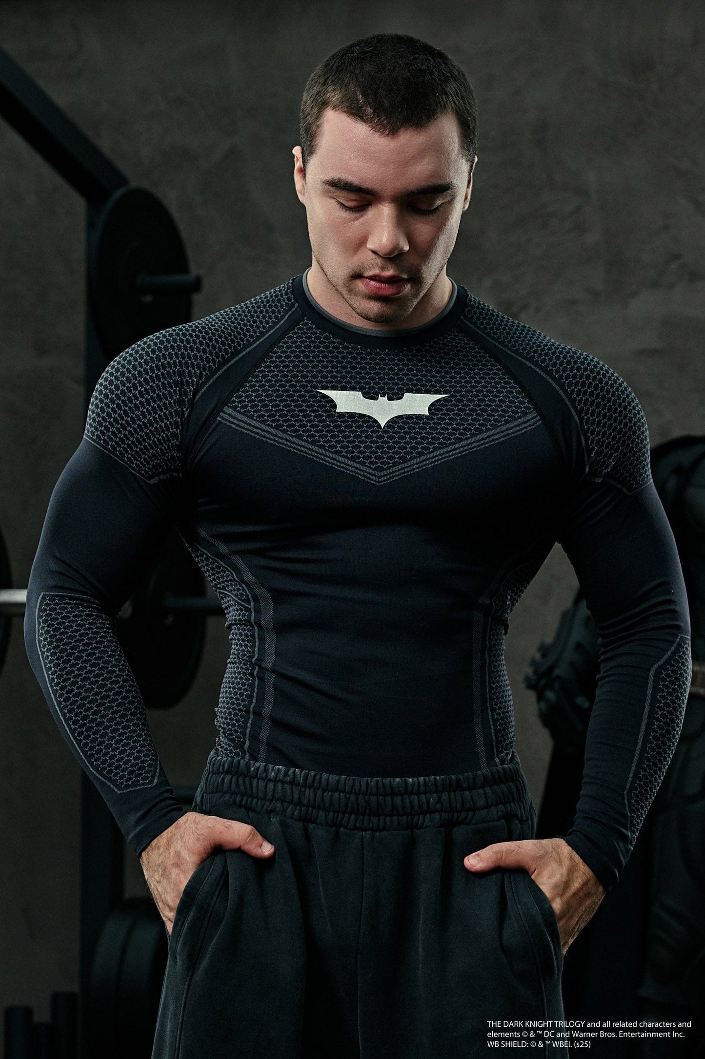 YoungLa Batman Compression - Manga Larga